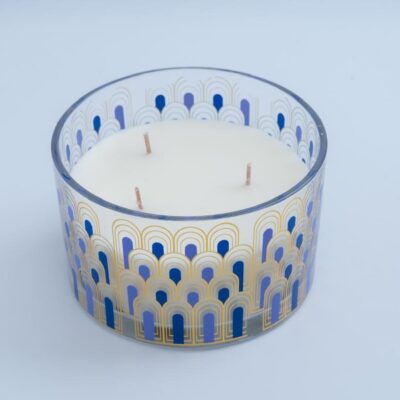 Scented Candle Blue