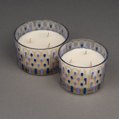 Candles Blue Design